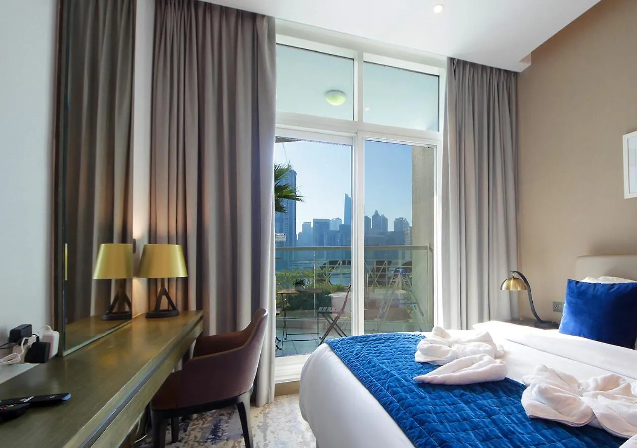 Breathtaking Views Studio Apartment In Damac Prive 迪拜