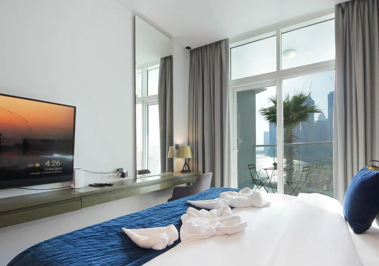 Breathtaking Views Studio Apartment In Damac Prive 迪拜